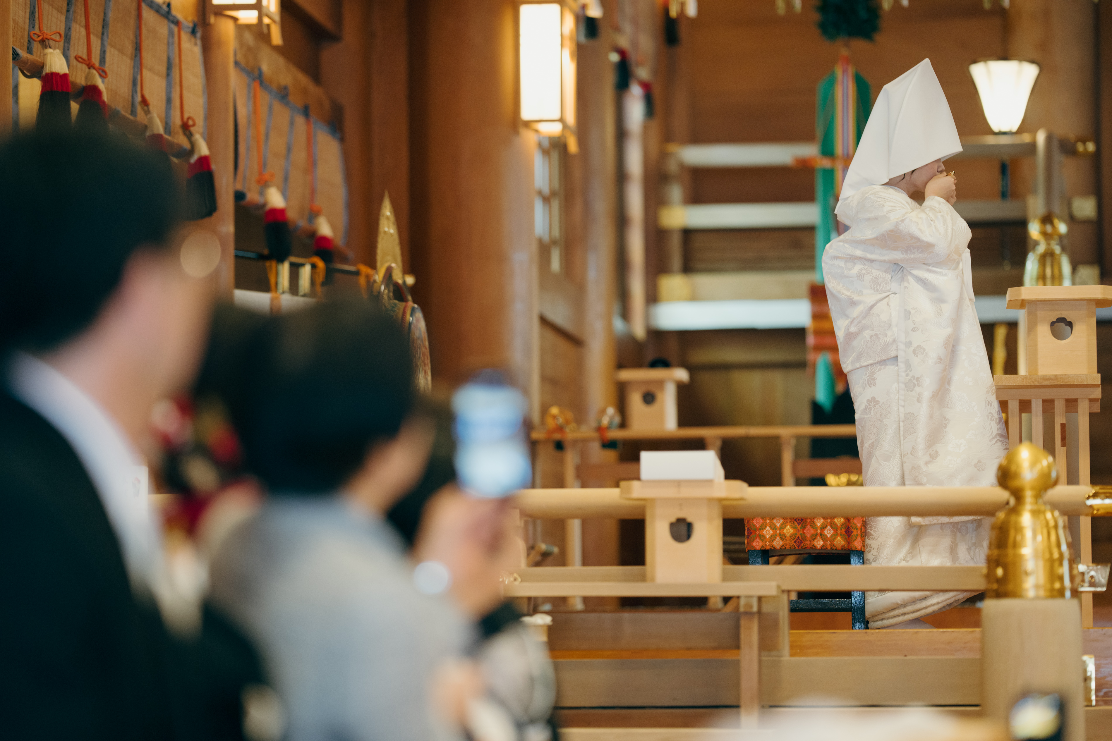 【ウェディングレポート】新緑の季節に北海道神宮での和装神前式♪